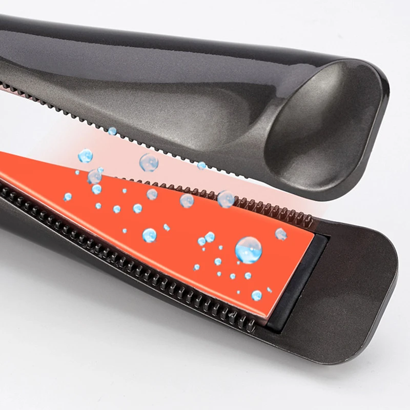 

Hair Curler Curling iron 40mm Spiral hair straightener LCD Professional Straightening Iron Wet Dry Flat Iron Hair styler