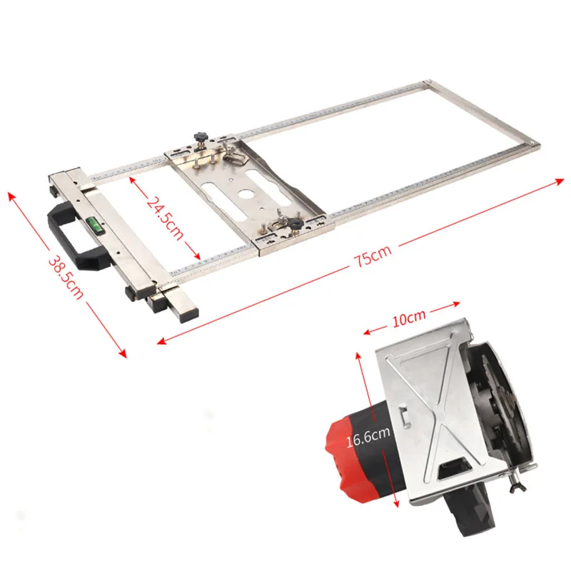 2022 Edge Guide Positioning Cutting Board for Electricity Circular Saw Trimmer Machine Marble Woodworking Tool | Инструменты