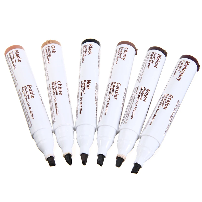 Набор маркеров для мебели 12 шт. маркеры наполнителя деревянные царапины