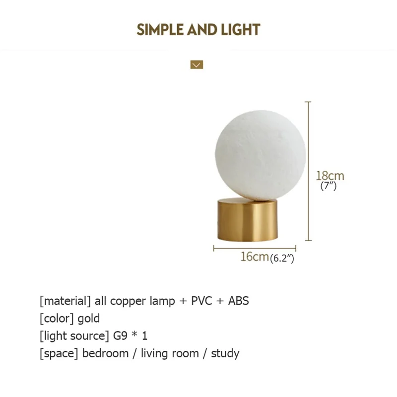 Современные настольные лампы AOSONG медная лампа с корпусом модные декоративные