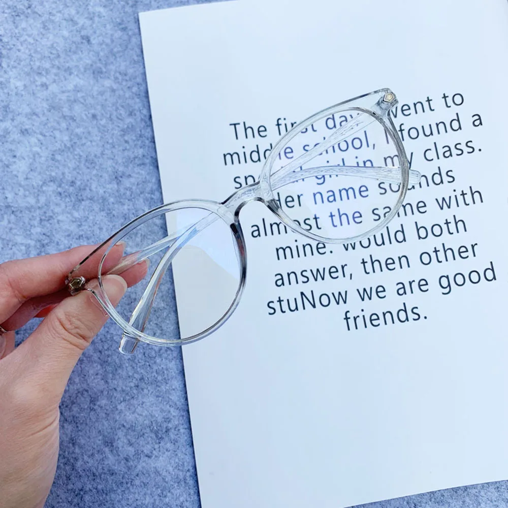 

Fashion Anti Blue Rays Radiation Blocking Glasses Men Women Computer Anti-UV Flat Mirror Eyeglasses Blue Light Glasses