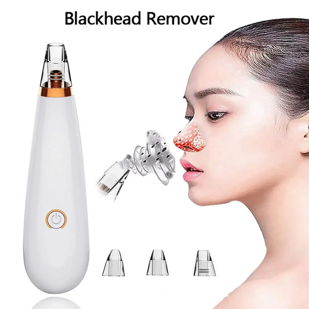 

1Set Blackhead Extractor Three Gear Adjustment Low Noise Long Standby Time Black Spot Extraction Tool for Beauty Removal Tool