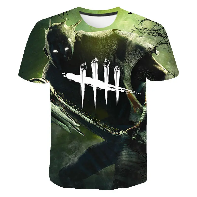Повседневная летняя модная футболка с 3D принтом для мужчин женщин и детей топы