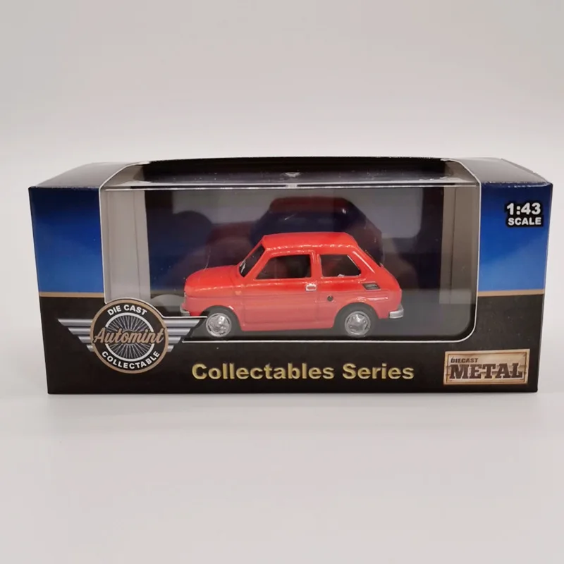 Большая скидка Высококачественная коллекция Fiat 126 mode 1:43 легкосплавный