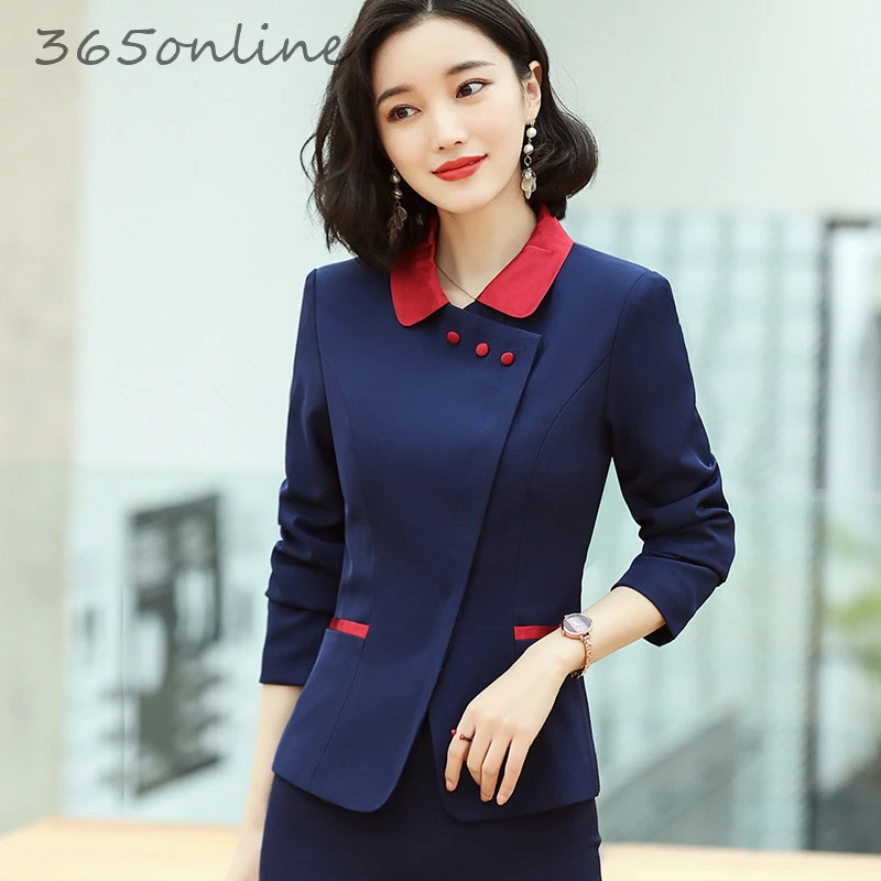 Formal Uniform Designs Pantsuits with Pants and Jackets Coat for Women Business Work Wear Professional Female Blazers Scarf|Брючные