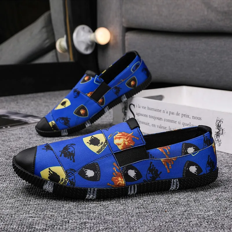 

Summer 2021 New Canvas Shoes Fashion Gommino Driving Shoes Men Flat Footwear Light Breathable Casual Men Boat Shoes Soft Loafers