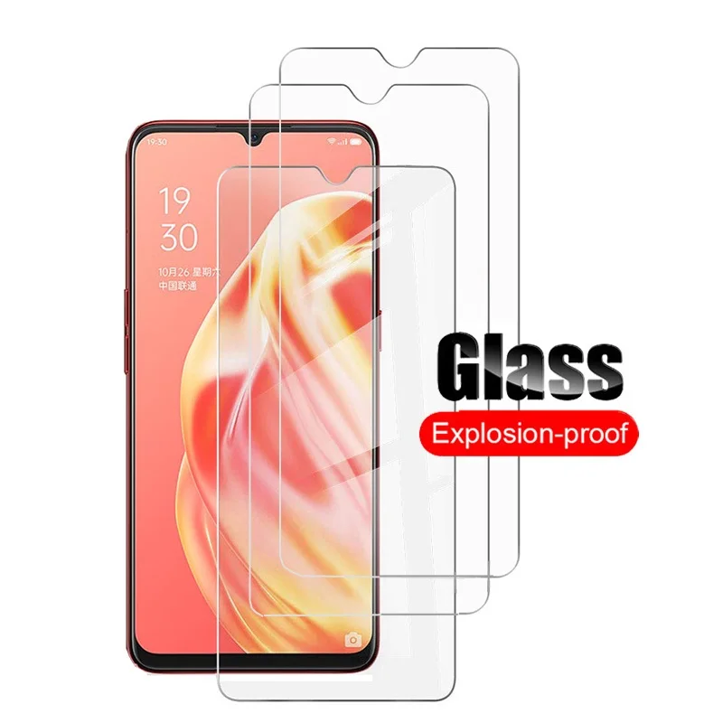 

Защитная пленка из закаленного стекла для Oppo A91 Экран протектор для Oppo A91 защитное Высокопрочное стекло Премиум класс с защитой от анти-отпе...