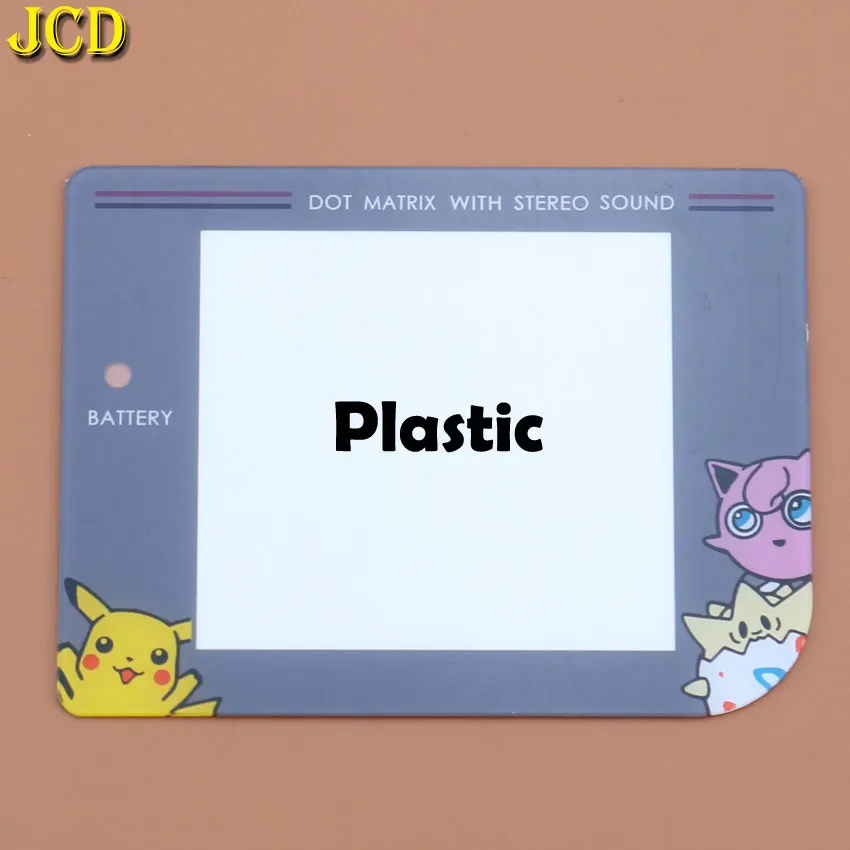 JCD 1 шт. сменные Пластиковые стеклянные линзы для экрана Find Gameboy GB Protector W/Adhensive |