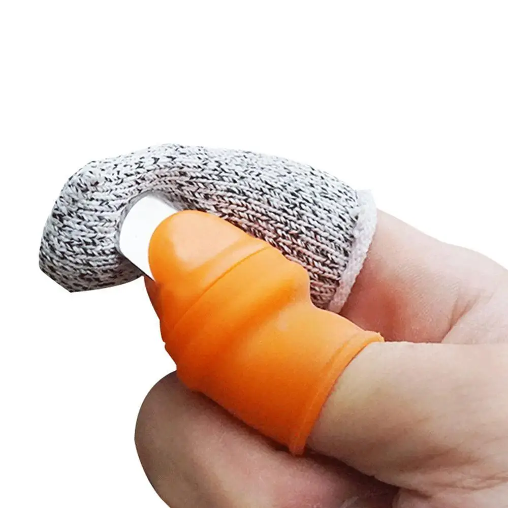 Защитная накладка на палец ручная нарезка защита для ножа инструмент защиты