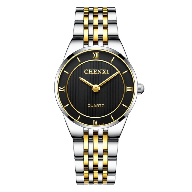 

CHENXI Men Watches Luxury Men Gold Watches Fashion Business Watches Stainless Steel Quartz Watch Man mannen horloge reloj hombre