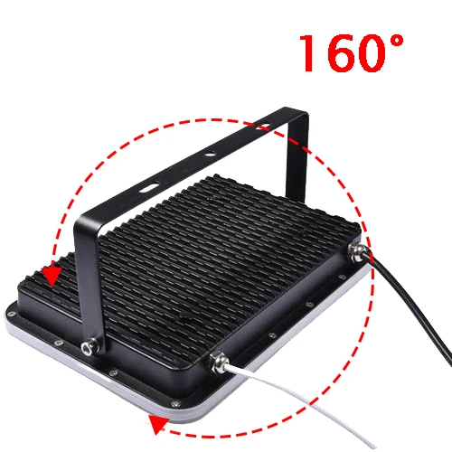 

30W 50W 100W RGB Led Flood Light IP68 Waterproof RGB Floodlight Spotlight Wall Washer Lamp Reflector Garden RGB Lighting 110V US