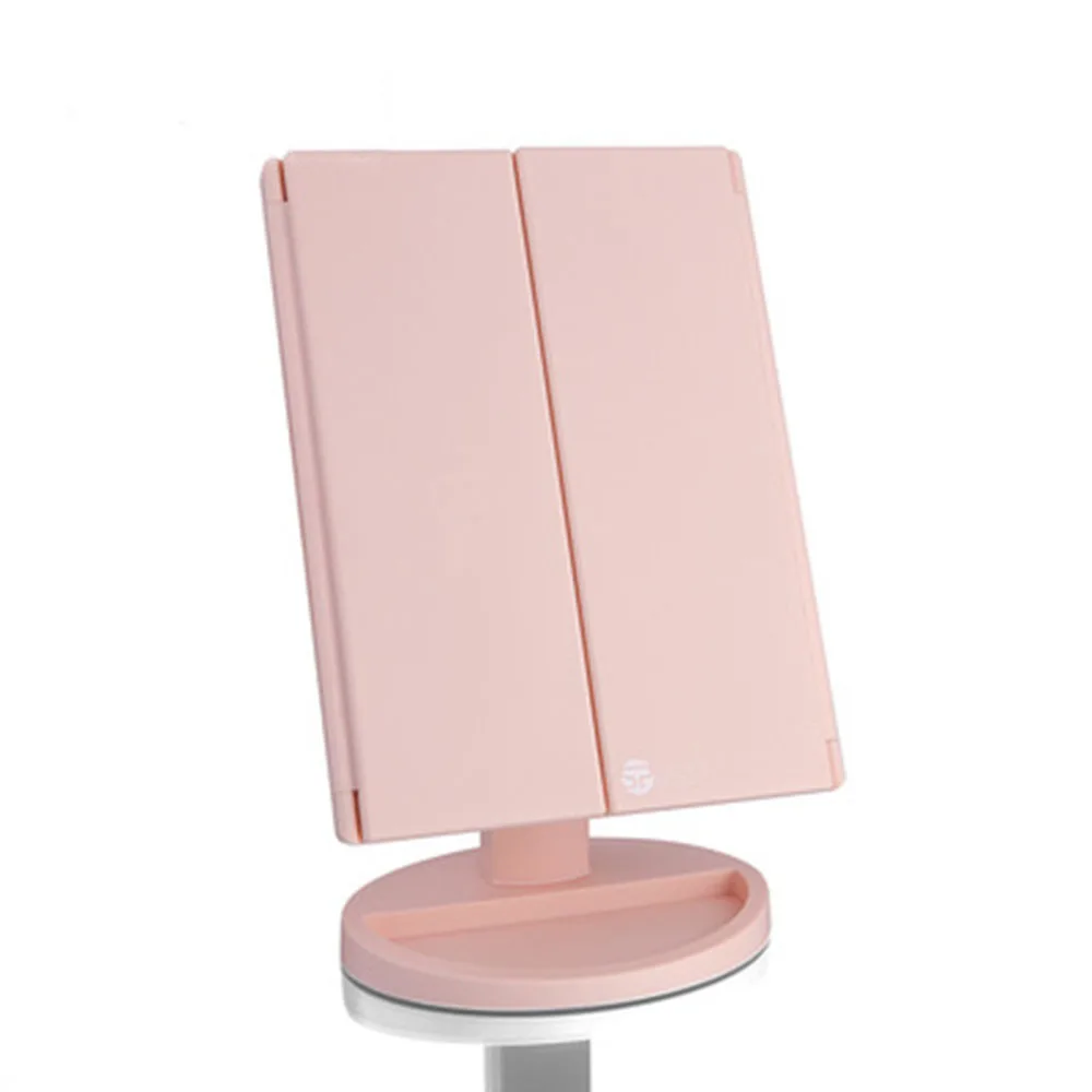 

Led Vanity Adjust Mirror Lamp Dressing Desk Student Furniture Dresser Princess Makeup Light Fashion Portable Dormitory Mirror