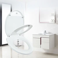 double layer adult toilet seat child potty training cover prevent falling toilet lid for kids pp material slow close travel pot