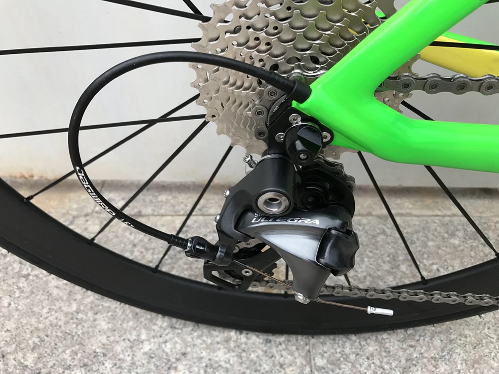 Карбоновый дорожный диск, полный велосипед, карбоновый велосипед BICICLETTA с велосипедной группой R8000 R7000, Углеродные колеса