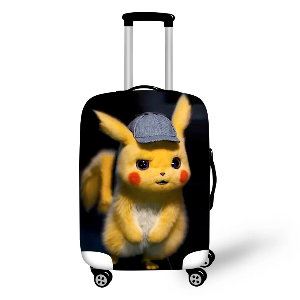 CDWX4442LMS HaoYun эластичный чехол для чемодана защитный дизайн Pokemon Пыленепроницаемый Чехол для багажа каваи Пикачу защитные аксессуары для багажа - Цвет: CDWX4442LMS