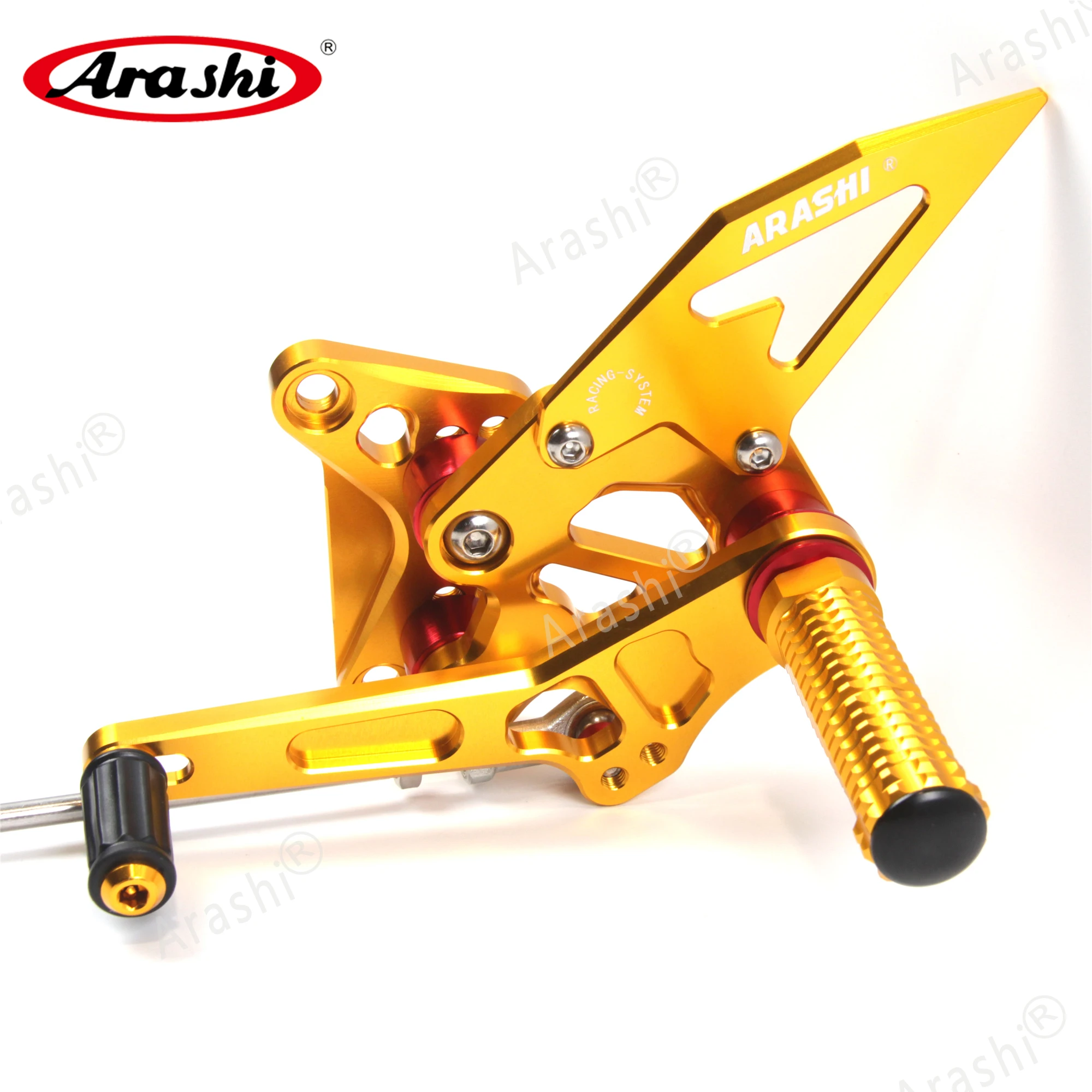 Регулируемые подножки Arashi для SUZUKI GSXR 1300 Hayabusa 2008-2017 CNC Rider Rearset 2009 2010 2011 2012 2013 2014 |