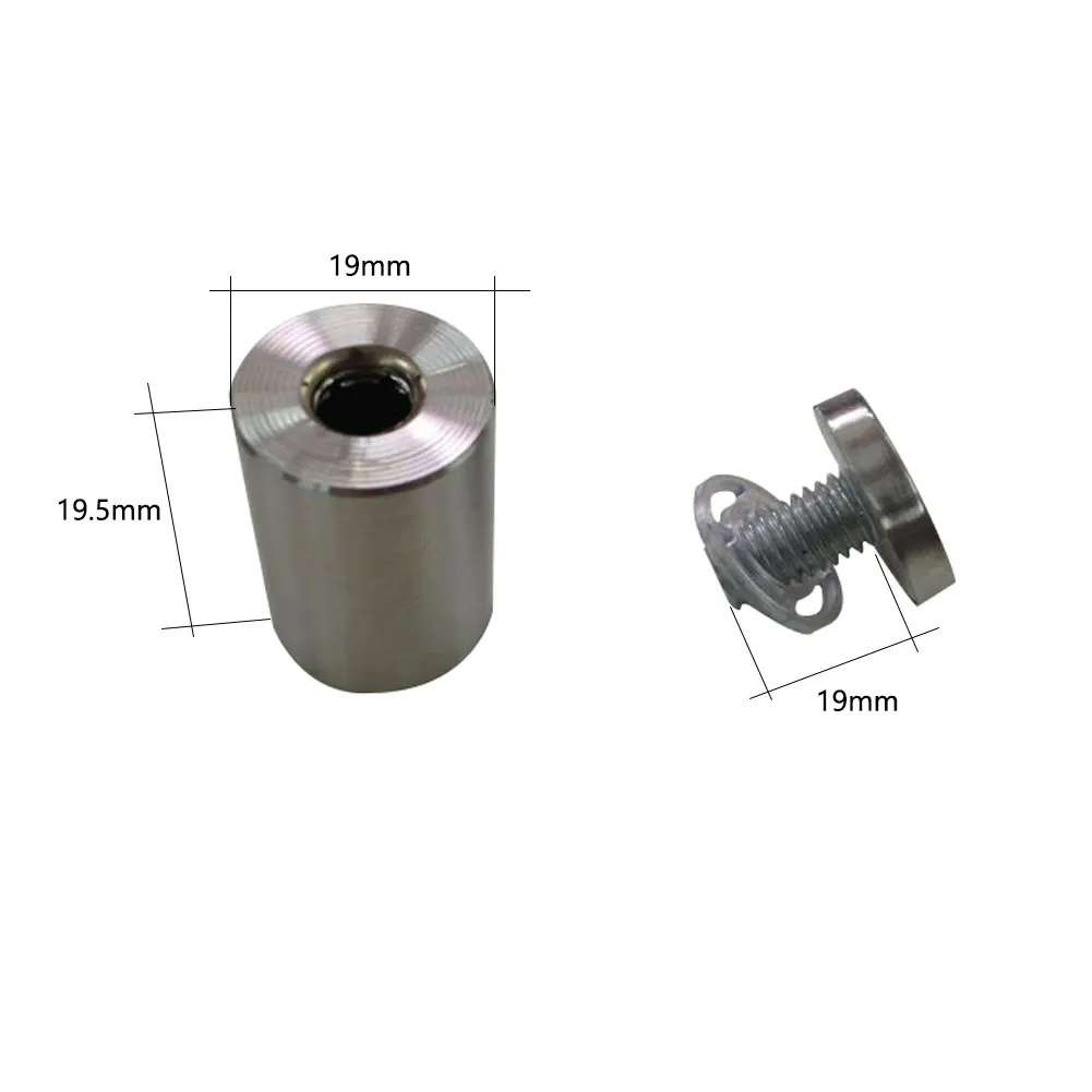 6 шт./компл. держатель с отклонением вывеска дисплей винтами аппаратное крепление