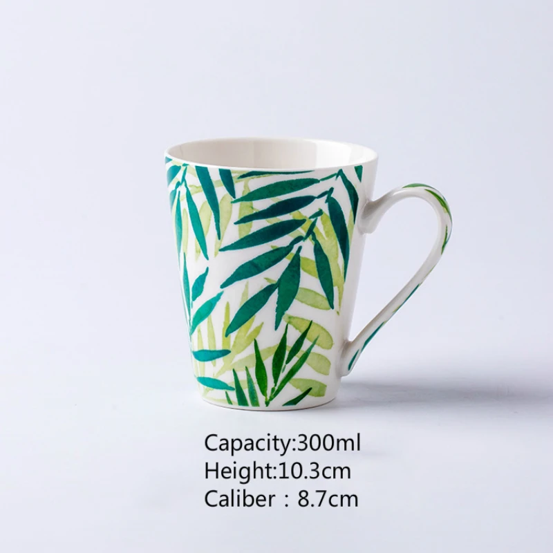 Кофейные кружки для влюбленных лаконичная керамическая Бытовая чашка капучино