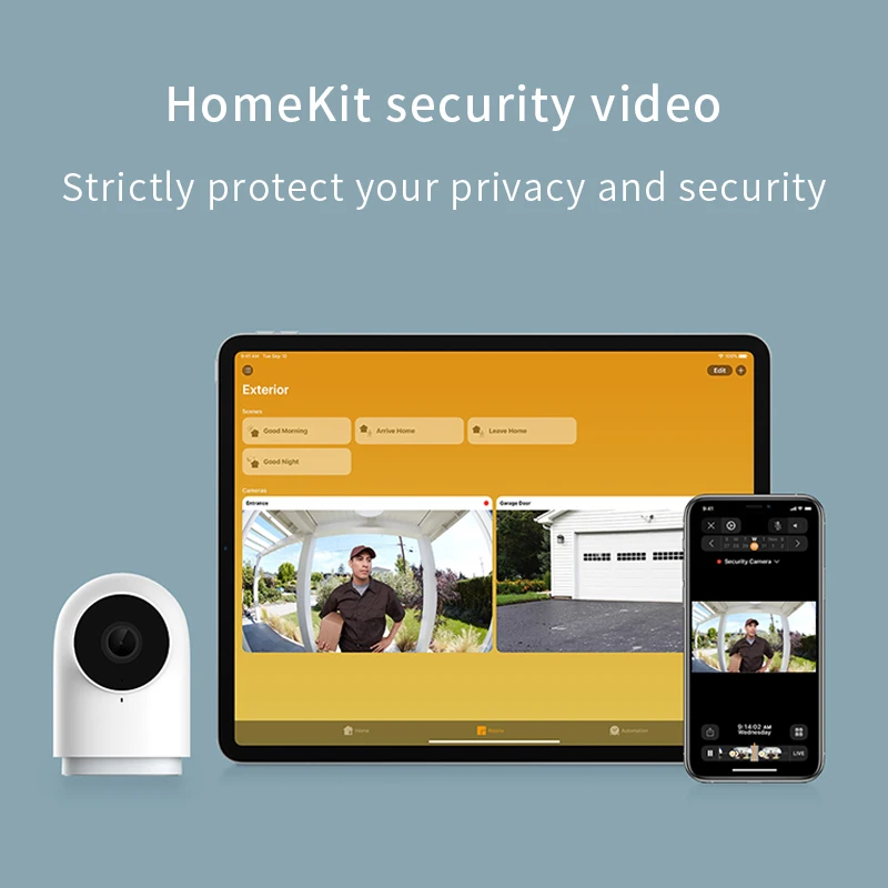 Умная камера видеонаблюдения Xiaomi Aqara G2H 1080P ночное видение шлюз версия Zigbee Wi-Fi