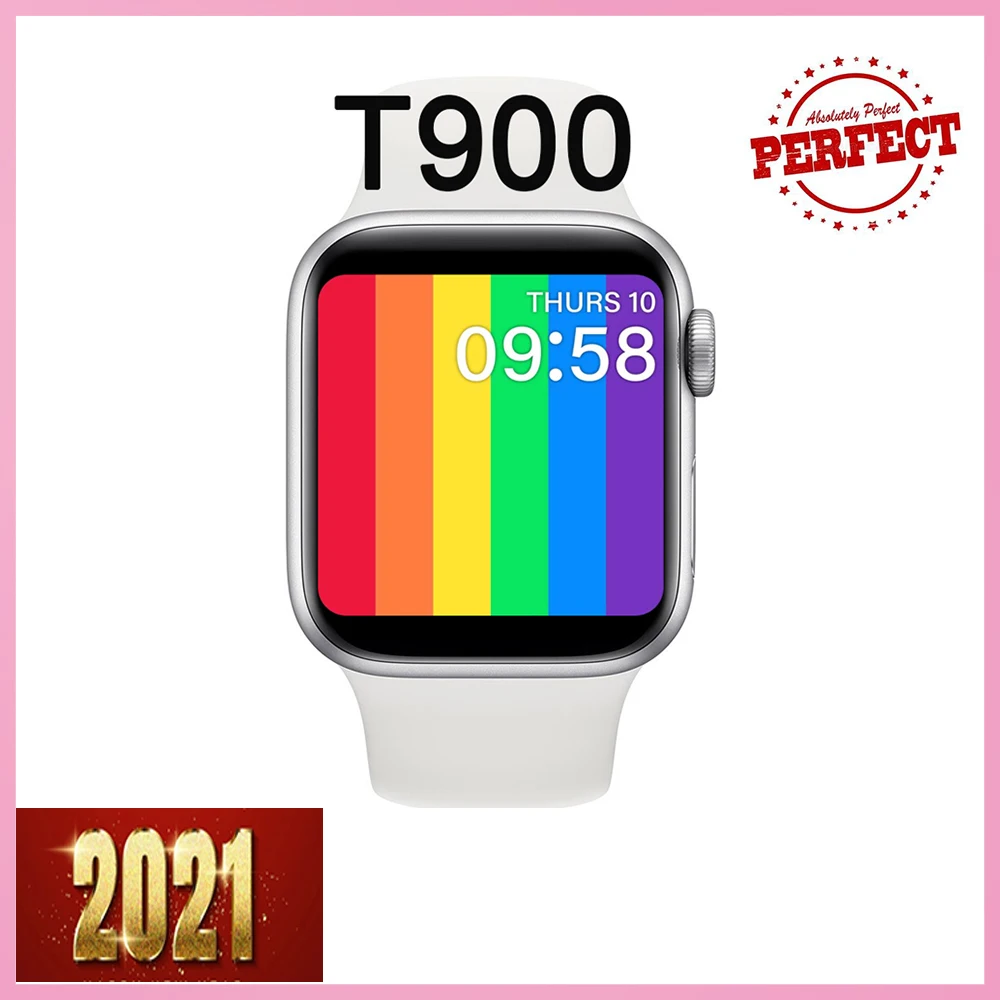 Новинка 2021 умные часы T900 мужской и женский умный Браслет для IOS Android Xiaomi Samsung Apple PK X6