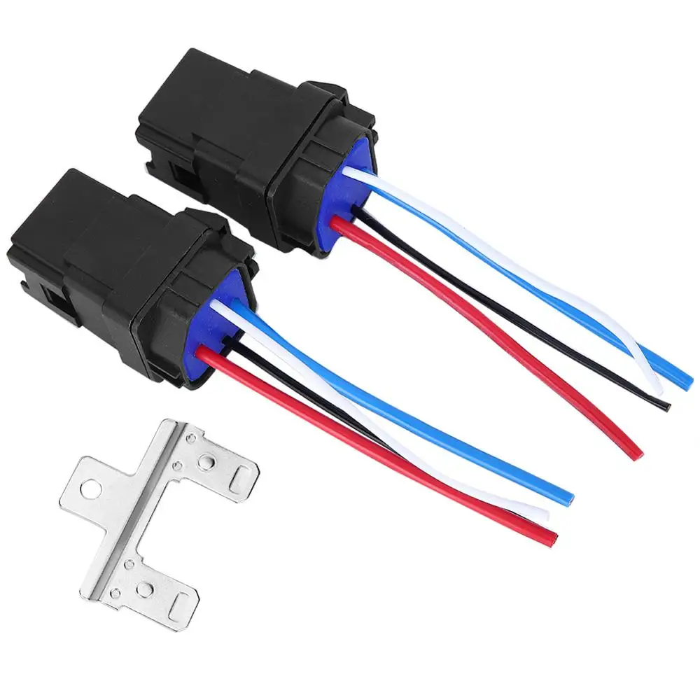 1 Set 12v DC 40A 4Pin Automobile Relay Wire Waterproof Integrated Car Auto Socket | Обустройство дома