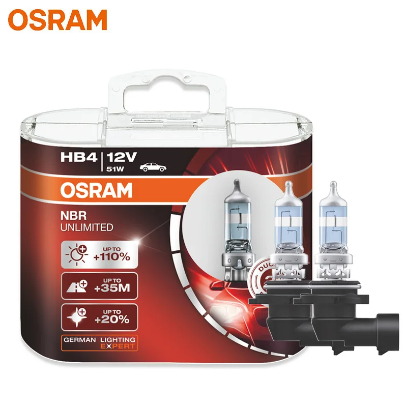Галогенная лампа OSRAM H7 H11 H4 H1 H3 HB3 HB4 12 В Ярко-белая 3600 к 55 Вт (пара) |