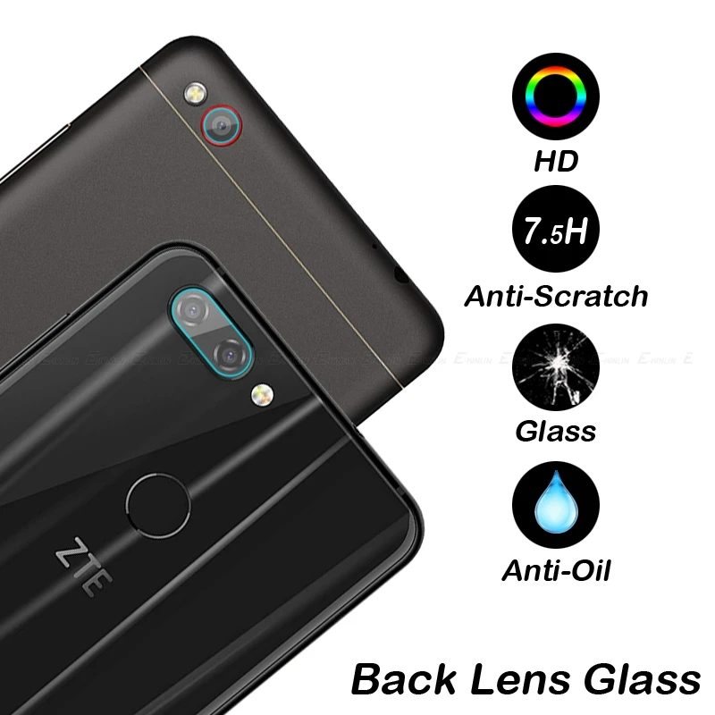 Задняя крышка объектива камеры из прозрачного закаленного стекла для ZTE Nubia X V18 M2