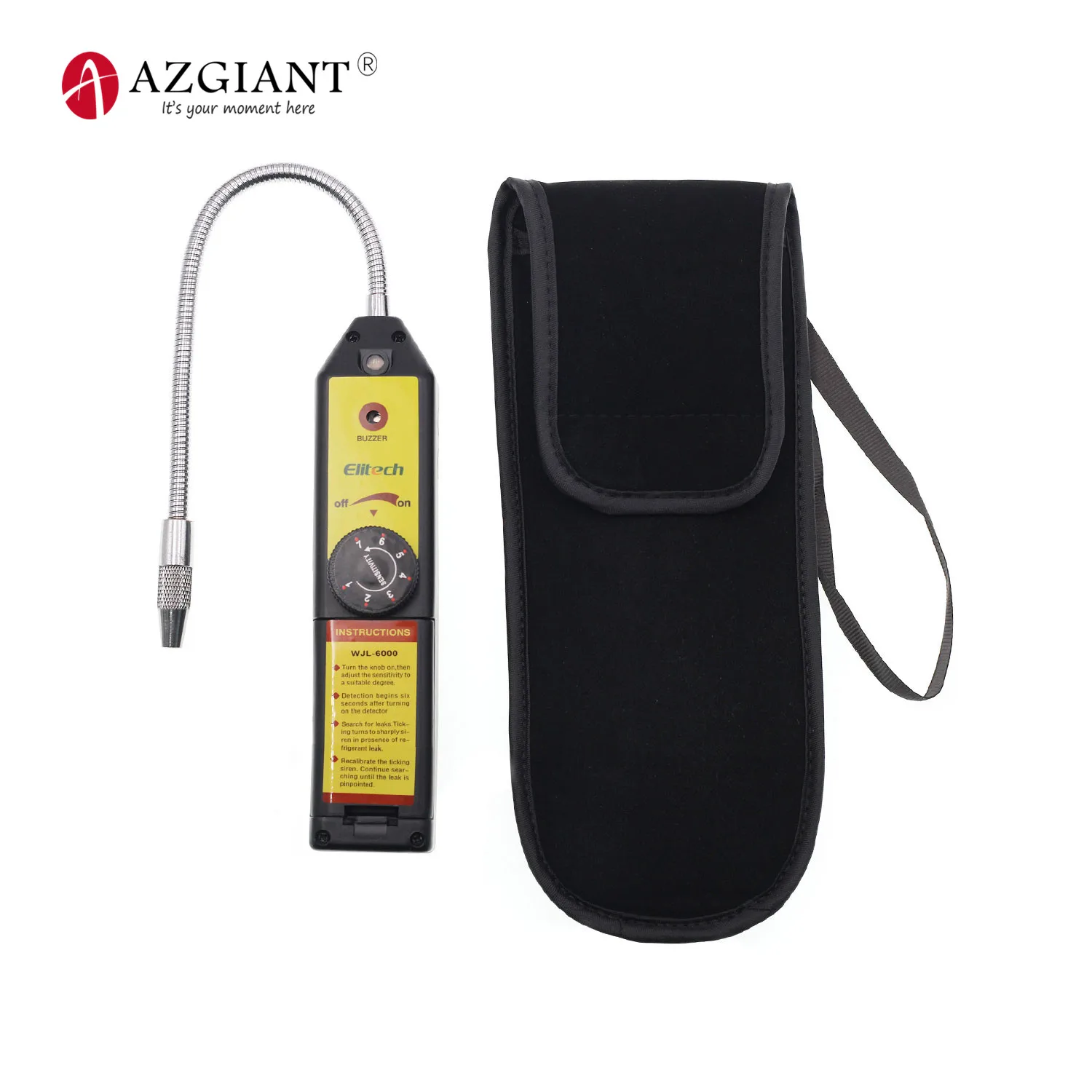 Детектор утечек Elitech фреон галогеновый хладагент тестер утечки газа HVAC