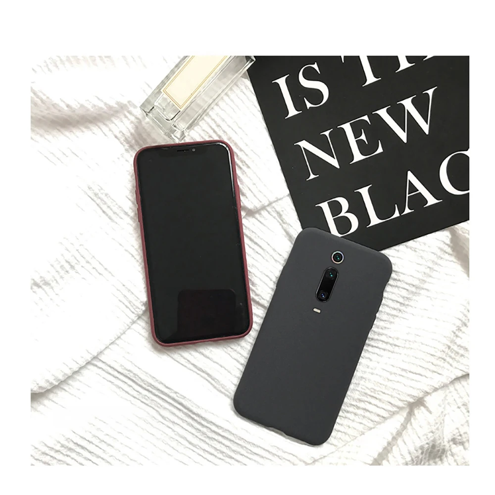 Мягкий силиконовый чехол LECAYEE для телефона Xiaomi Redmi K20/K20 Pro/K20 Pro Premium с матовым