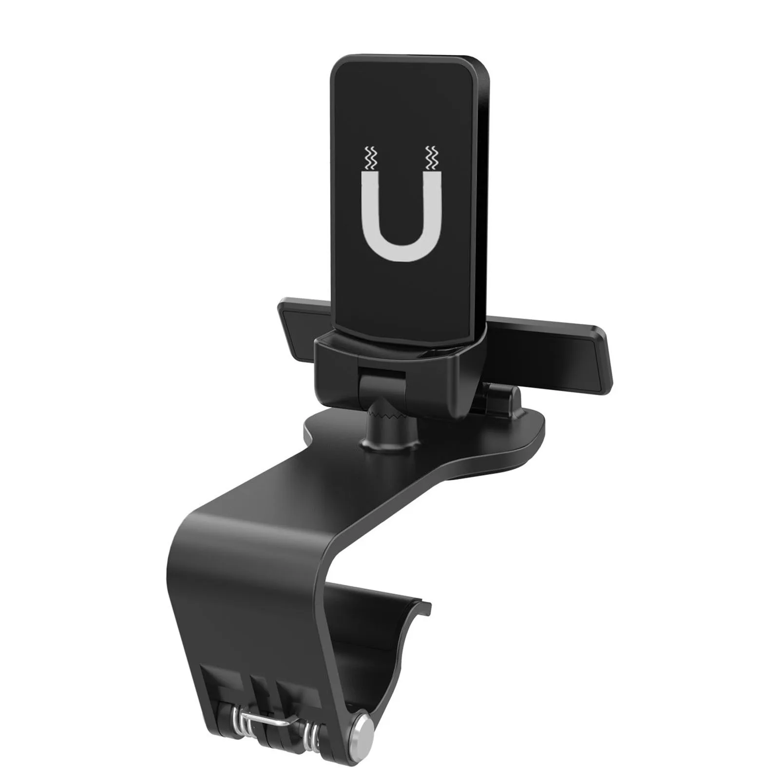 

Автомобильный нескользящий складной магнитный держатель для телефона номерная табличка удобное автомобильное крепление на приборную пан...