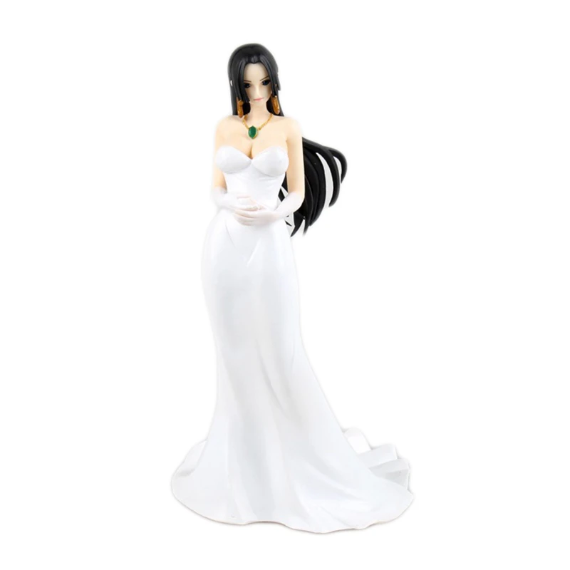 

One Piece Boa Hancock Wedding dress 23cm Model Figma Pvc Movable Action Figure Anime Archetype Movie Cartoon Collectible Gift