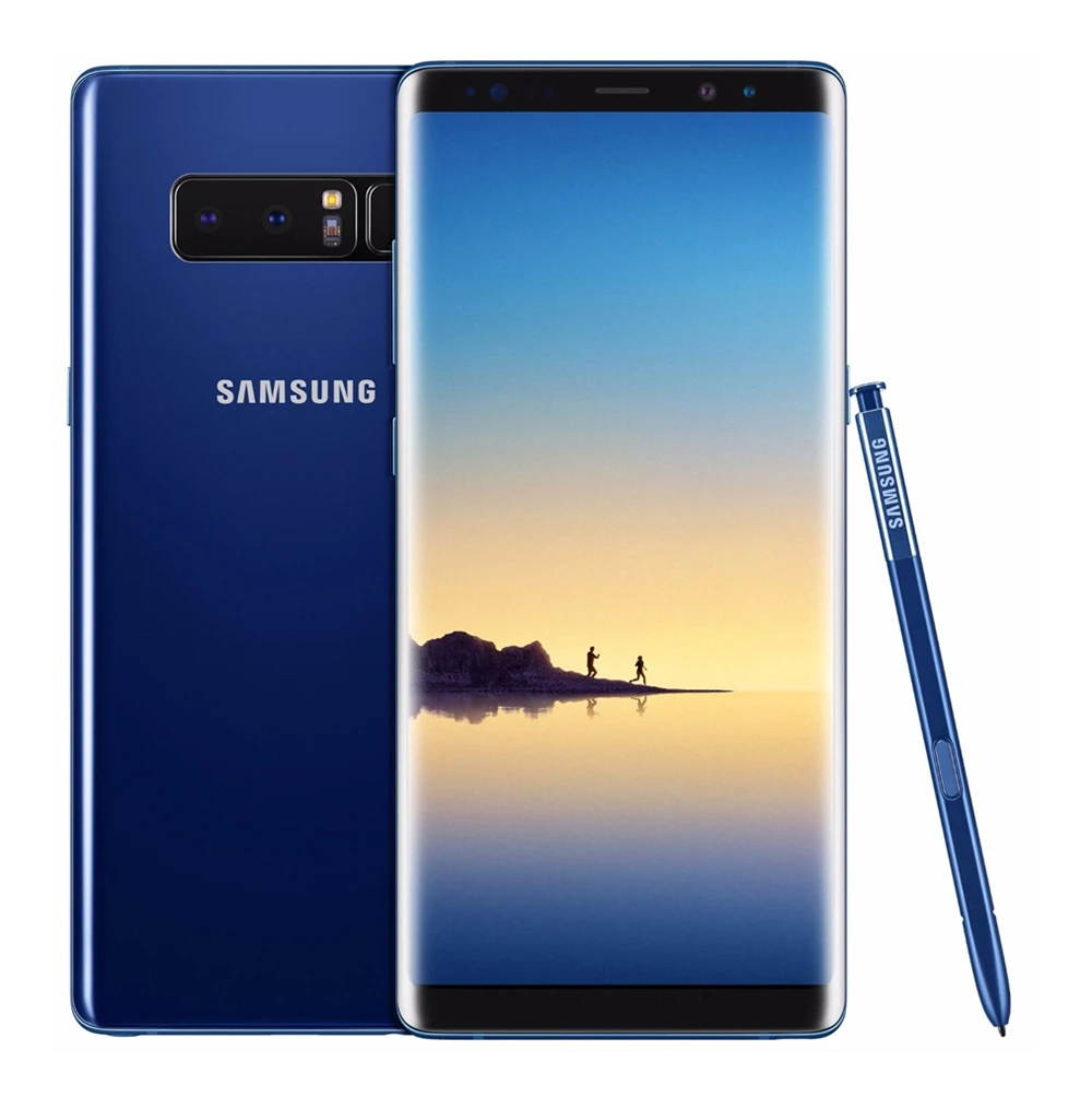 Samsung Galaxy Note8 N950F Note 8, разблокированный телефон 4G LTE, четыре ядра, 6,3 дюймов, двойной 12 МП ram, 6 ГБ rom, 64 ГБ, 3300 мАч, отпечаток пальца