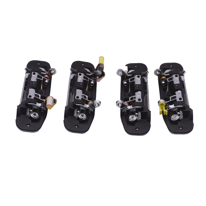 Наружные дверные ручки автомобиля хромированные Серебристые для Mitsubishi Montero Pajero