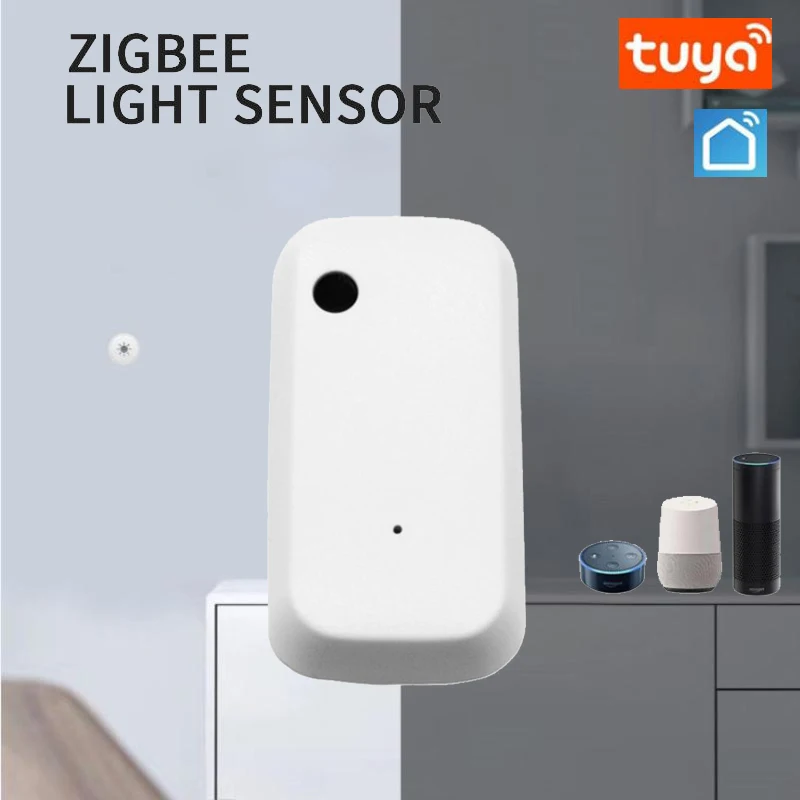 

Умный светильник освещенности Tuya Zigbee, умный дом, датчик яркости, связь, умный дом, угол обзора 180 °, сенсор, связь, умный дом