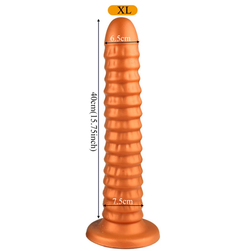 2020 супер большая силиконовая Анальная пробка массажер простаты Женский мягкий