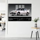 Плакат на стену Mitsubishi Lancer Evolution III, плакат на стену JDM подарок для мужчин, подарок для парней из автомобиля, JDM Lover, Lancer Evolution 3