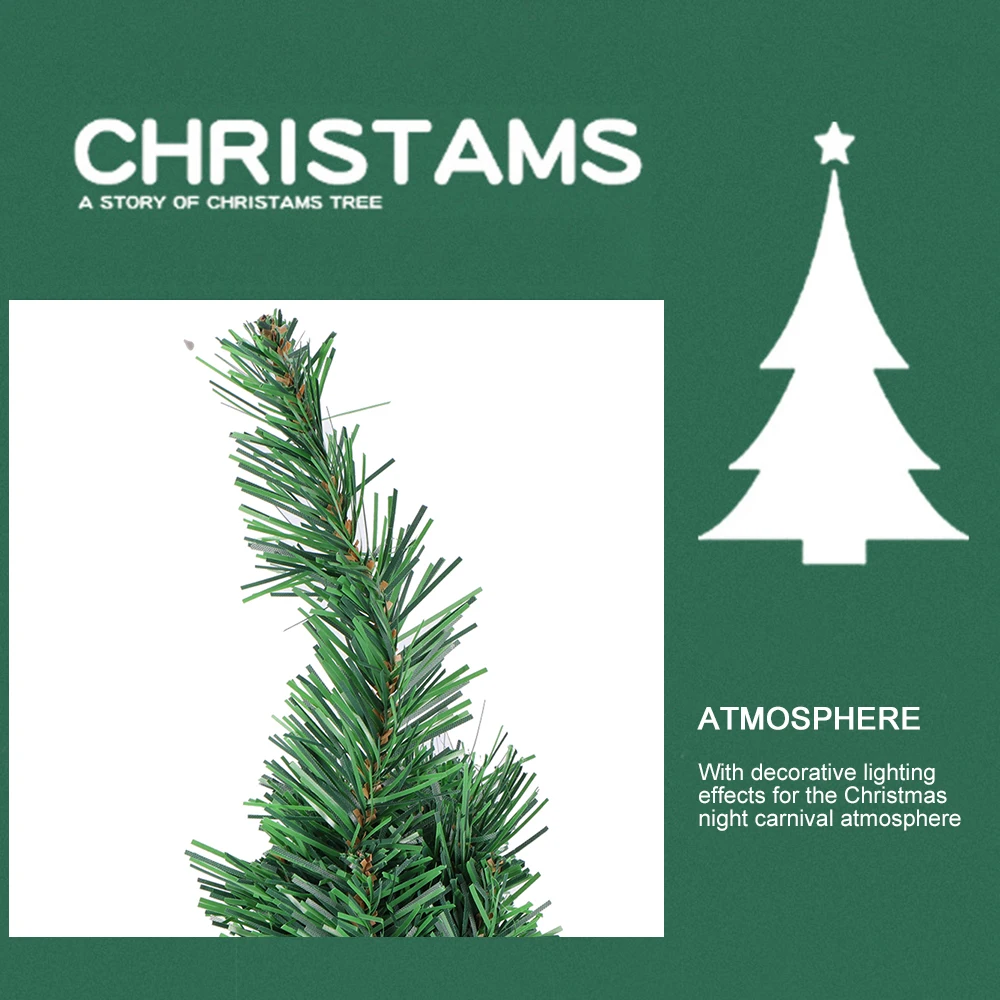 Искусственная Настольная мини Рождественская елка украшения для фестиваля