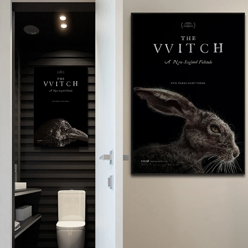 Плакат со сценами из фильмов The Vvitch холст постер кролик орел коза печать живопись