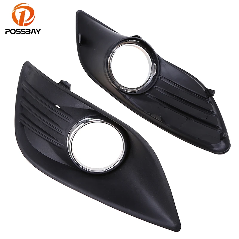 Защитная крышка для противотуманных фар POSSBAY переднего бампера и гриля Ford Focus