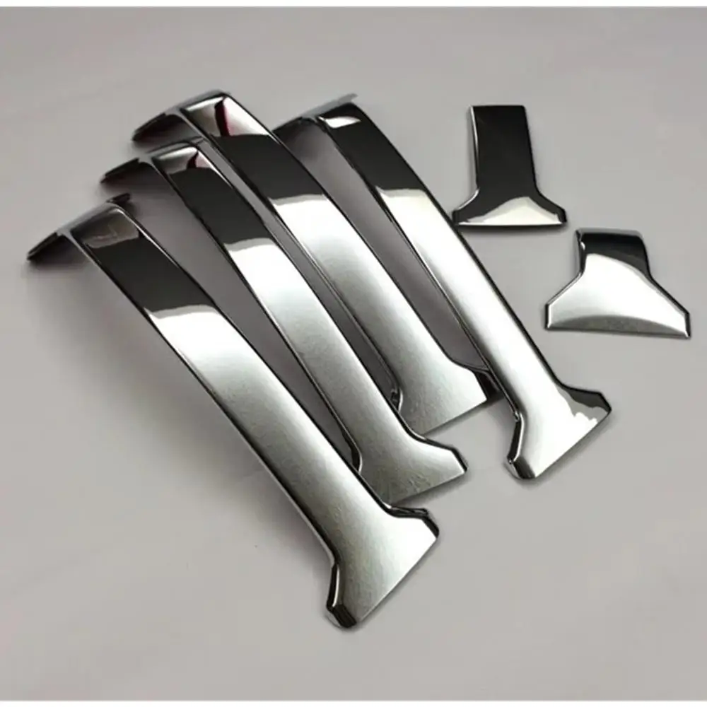 

Передняя решетка радиатора из хромированного АБС-пластика для Toyota Land Cruiser Prado 150, FJ150, 2014, 2015, 2016, 2017, аксессуары для стайлинга автомобилей