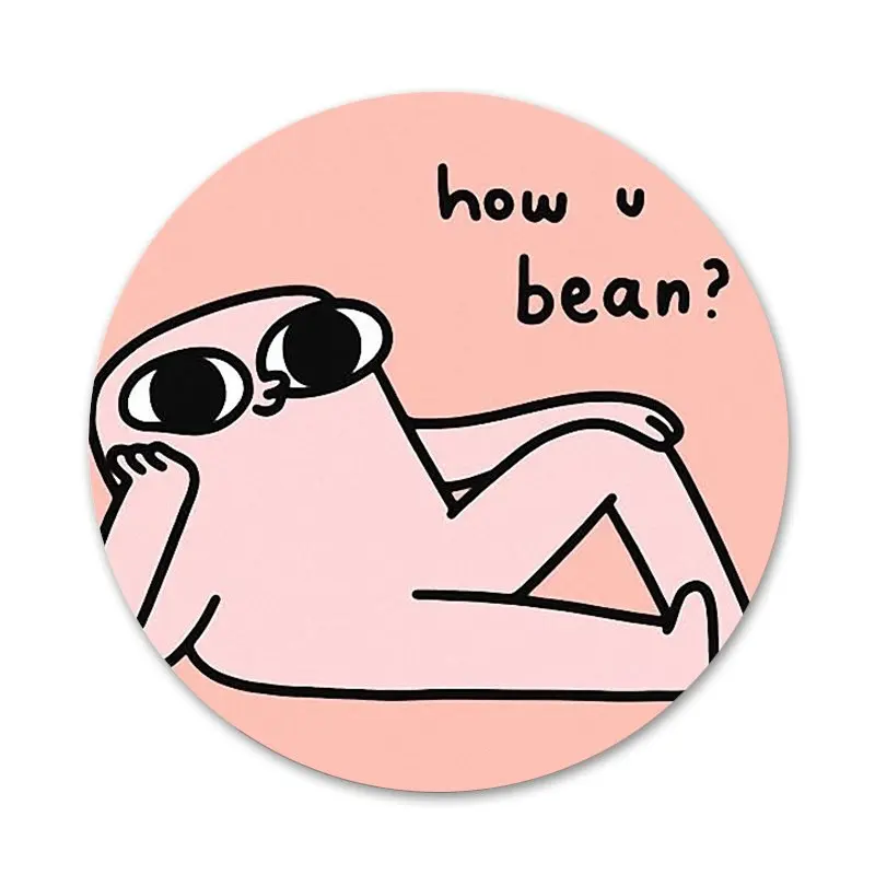 Густой бобы удивительная эстетическое значок шаблона брошь заколка аксессуары