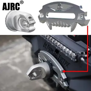 MS 1:10 TOPFIRE Top Fire для джипа Wrangler, Модифицированная металлическая лебедка Tiger, направляющая осевая SCX10 II TRAXXAS TRX-4