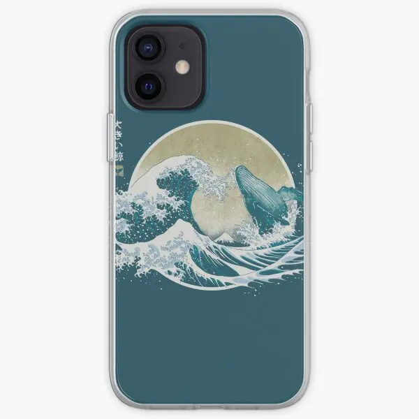

The Great Whale Phone Case for iPhone 11 12 13 Pro Max Mini 5 5S SE X XS XR Max 6 6S 7 8 Plus TPU Dog Silicon Fashion Coque