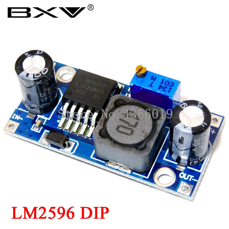 1 шт. LM2596 LM2596S LM2596HVS adjustable 4,5-40 в Регулируемый понижающий модуль питания