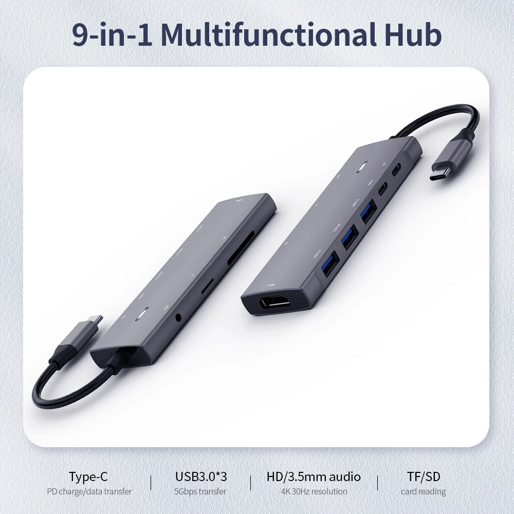 

Многофункциональная Вспышка 9 в 1 стандарта USB 3,5/SD TF-карта/HD/аудио мм