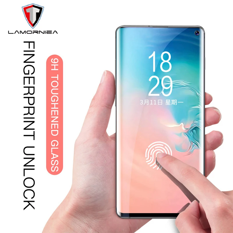 Защитное стекло закаленное для Samsung Galaxy S10 Plus M10 M20 M30|Защитные стёкла и плёнки