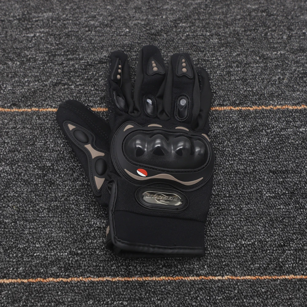 Зимние теплые мотоциклетные перчатки нескользящие для мотокросса с полным
