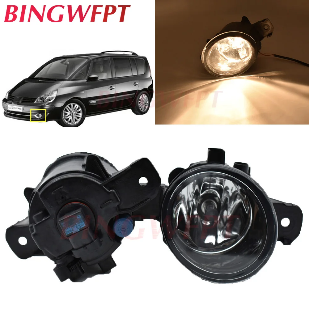 

2 шт. (справа + слева) овальный светодиодный противотуманный фонарь H11 Галогенные лампы для Renault Espace 4 JK0/1 MPV 2003-2012