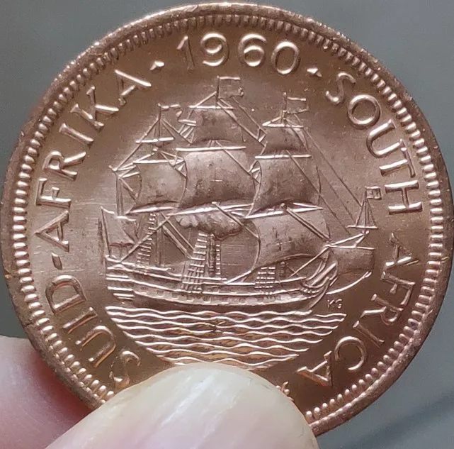 31 мм Южная Африка 100% настоящая коморативная монета оригинальная коллекция -