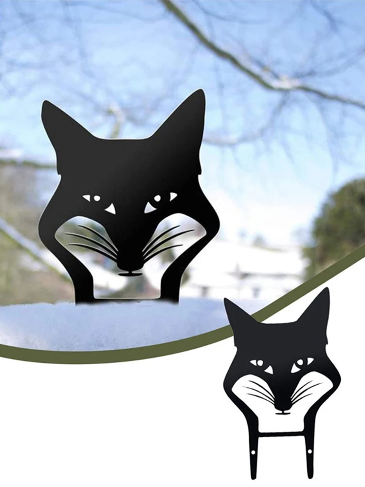 

Cat Sculpture Acrylic Garden Ornaments Peeking Cat Insert Card Peeking For Black Cat Animals Yard Art Garden Home Decoration